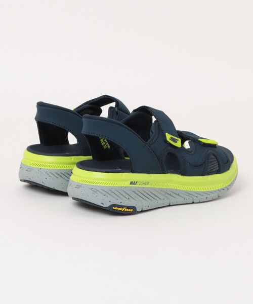 SKECHERS(スケッチャーズ)の「【SKECHERS】MAX CUSHIONING PRE(サンダル・メンズ・ネイビー系/ブラック×グレー・28.0cm/27.0cm/26.0cm/25.0cm)」の3枚目の写真