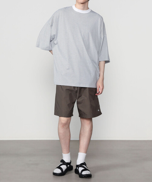 handvaerk(ハンドバーク)の「handvaerk | 60/2 ビッグクルーネックTシャツ STRIPE MEN(Tシャツ/カットソー・メンズ・ホワイト系その他/ブラック系その他・M/L)」の13枚目の写真