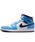 JORDAN BRAND�i�W���[�_���u�����h�j�́u�G�A �W���[�_�� 1 MID �����Y�V���[�Y / Air Jordan 1 Mid Men's Shoes DQ8426-405 University Blue�i�X�j�[�J�[�j�v�b�u���[
