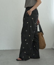 notch. | 花柄刺繍イージーパンツ(その他パンツ)