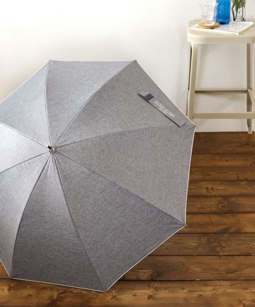 BAYFLOW(ベイフロー)の「BFインナーデザイン晴雨兼用傘55cm(長傘・レディース・グレー/ライトグレー/チャコール・0)」の6枚目の写真