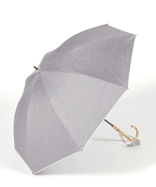 BAYFLOW(ベイフロー)の「BFインナーデザイン晴雨兼用傘55cm(長傘・レディース・グレー/ライトグレー/チャコール・0)」の9枚目の写真