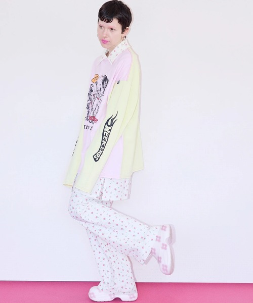 Little sunny bite（リトルサニーバイト）の「littlesunnybite/リトルサニーバイト/lovely big tee（Tシャツ/カットソー・レディース・ブラック/その他24/ホワイト・S/M）」の13枚目の写真