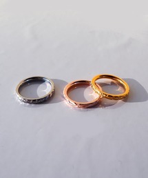 High dome ring 3mm/【ハワイアンジュエリー】【サージカルステンレス】【金属アレルギー対応】【IRIEBEACH / アイリービーチ】つけっぱなしOK