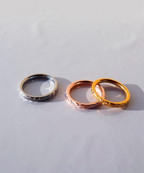 IRIEBEACH(アイリービーチ)の「High dome ring 3mm/【ハワイアンジュエリー】【サージカルステンレス】【金属アレルギー対応】【IRIEBEACH / アイリービーチ】つけっぱなしOK(リング・レディース・ゴールド/ピンク/シルバー・3号/5号/7号/9号/11号/13号/15号/19号/21号/23号/25号/17号)」の6枚目の写真