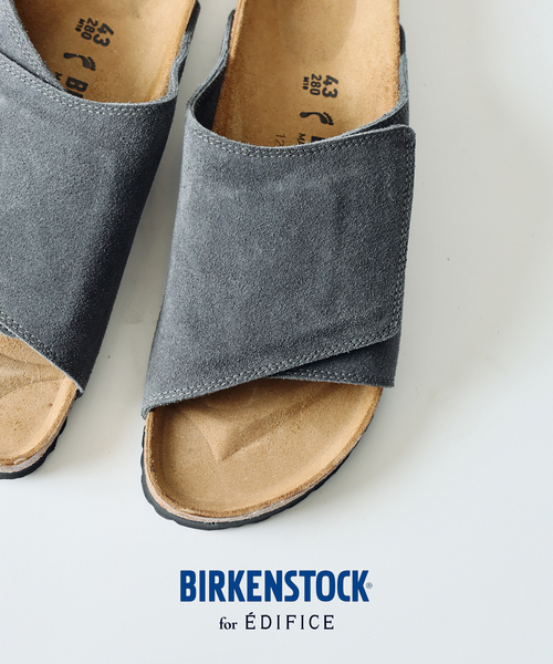 BIRKENSTOCK(ビルケンシュトック)の「BIRKENSTOCK (ビルケンシュトック) 別注 SOLANA(サンダル・メンズ・チャコールグレー/アイボリー/ブラウン・41/40/44/43/42)」の7枚目の写真
