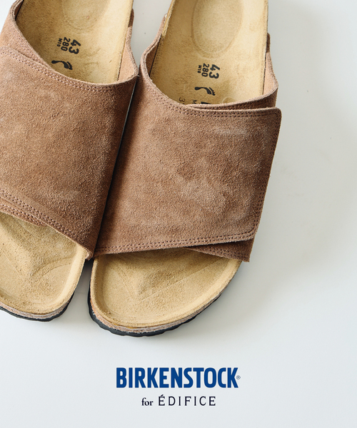 BIRKENSTOCK(ビルケンシュトック)の「BIRKENSTOCK (ビルケンシュトック) 別注 SOLANA(サンダル・メンズ・チャコールグレー/アイボリー/ブラウン・41/40/44/43/42)」の9枚目の写真