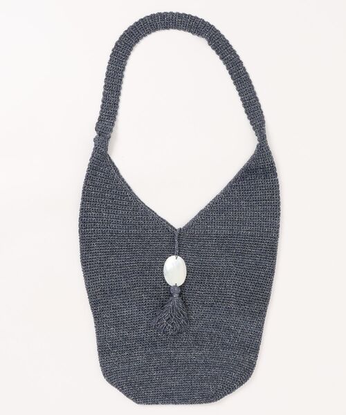 NOMBRE IMPAIR(ノンブルアンペール)の「【ANAN'S】パールフリンジクロシェBAG(ショルダーバッグ・レディース・シルバー/ゴールド・FREE)」の8枚目の写真