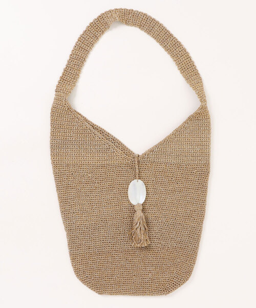 NOMBRE IMPAIR(ノンブルアンペール)の「【ANAN'S】パールフリンジクロシェBAG(ショルダーバッグ・レディース・シルバー/ゴールド・FREE)」の7枚目の写真