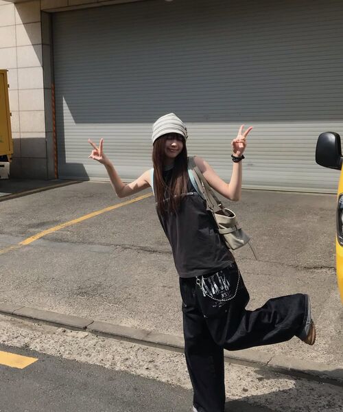SPORT CHAMBER(スポーツチャンバー)の「SC 3ポイントスリーブレス(チャコール)(Tシャツ/カットソー・レディース・その他・2/3)」の8枚目の写真
