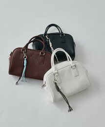 goocy（グーシー）の「【2WAY】チャーム付きボストンバッグ（トートバッグ）」