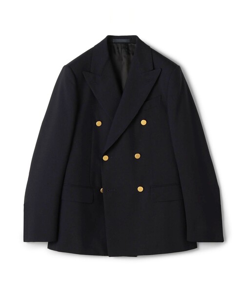 Caruso(カルーゾ)の「CARUSO NORMA ウール ダブルブレステッド6Bジャケット(テーラードジャケット・メンズ・ネイビー・44)」の1枚目の写真