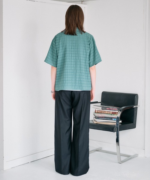 SELLE GLANT(セレグランテ)の「ASSORTED DESIGN REGULAR SHIRT / アソートデザインレギュラーシャツ(シャツ/ブラウス・メンズ・ブラック/ブルーグリーン/ブルー/チャコールグレー/オフホワイト・LARGE/SMALL/MEDIUM)」の17枚目の写真