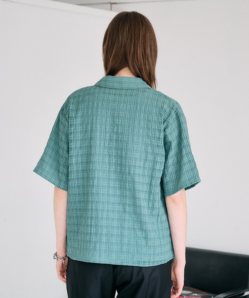 SELLE GLANT(セレグランテ)の「ASSORTED DESIGN REGULAR SHIRT / アソートデザインレギュラーシャツ(シャツ/ブラウス・メンズ・ブラック/ブルーグリーン/ブルー/チャコールグレー/オフホワイト・LARGE/SMALL/MEDIUM)」の11枚目の写真