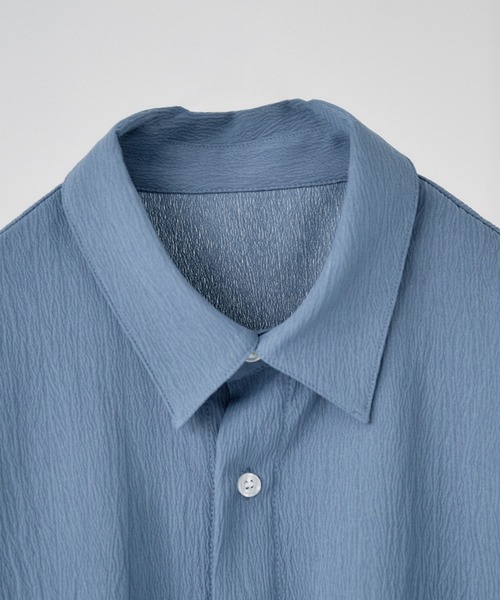 SELLE GLANT(セレグランテ)の「ASSORTED DESIGN REGULAR SHIRT / アソートデザインレギュラーシャツ(シャツ/ブラウス・メンズ・ブラック/ブルーグリーン/ブルー/チャコールグレー/オフホワイト・LARGE/SMALL/MEDIUM)」の21枚目の写真