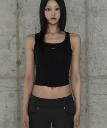 Crochet Point Short Sleeve (Black)