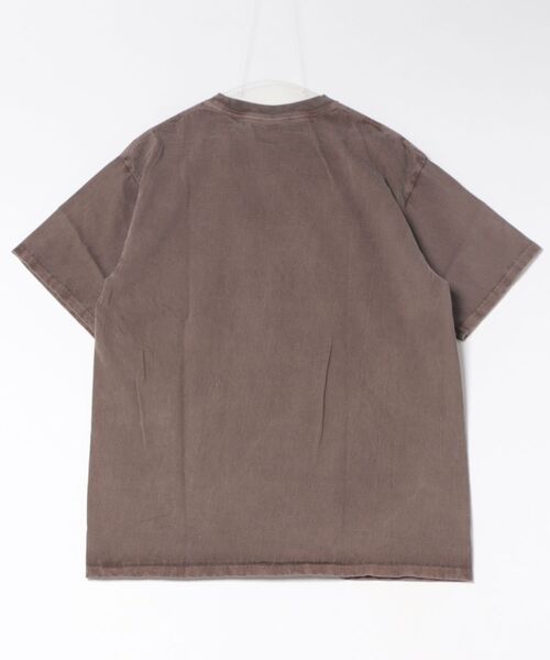 yield(イールド)の「【HOUSTON】ヒューストン PIGMENT PRINT TEE (HOWDY) ピグメントプリント半袖Tシャツ(Tシャツ/カットソー・メンズ・ホワイト/モカ/ネイビー/マスタード・L/XL/M)」の21枚目の写真