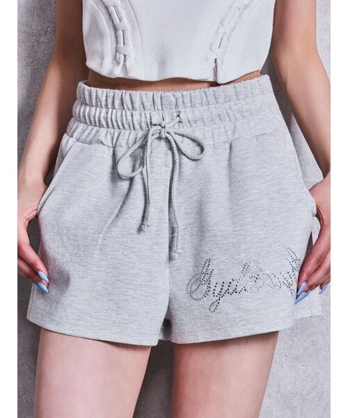 GYDA（ジェイダ）の「Gydadygラメプリントショートパンツ（その他パンツ・レディース・ブラック/グレー・FREE）」の15枚目の写真