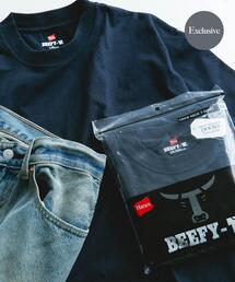 『別注』HANES×DOORS BEEFY-T DOORS FIT SHORT-SLEEVE