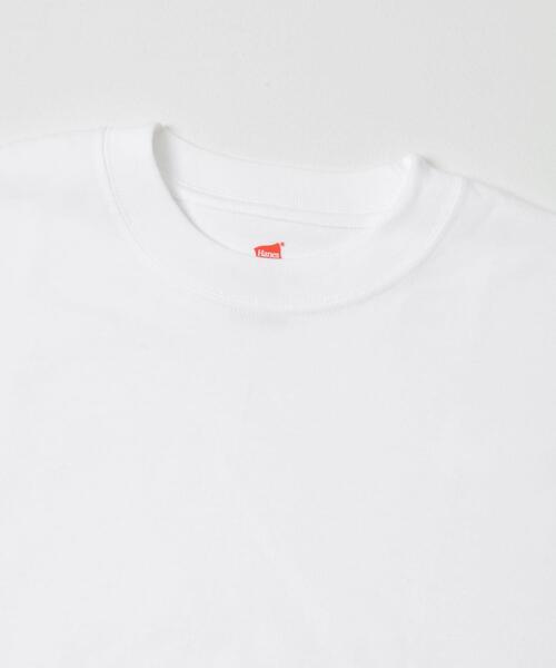 HANES(ヘインズ)の「『別注』HANES×DOORS BEEFY-T DOORS FIT SHORT-SLEEVE(Tシャツ/カットソー・メンズ・ホワイト/ブラック/ブルー/グレー/ブラウン/ネイビー・LARGE/MEDIUM/XXXL/XX-LARGE/X-LARGE)」の20枚目の写真