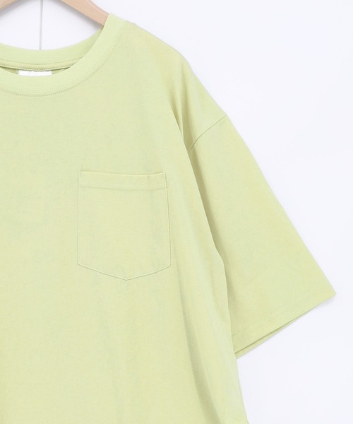 ScoLar(スカラー)の「162655:ブラックキャットマジック柄 接触冷感Tシャツ(Tシャツ/カットソー・レディース・グリーン/サックスブルー/ブラック/オフホワイト・M)」の21枚目の写真