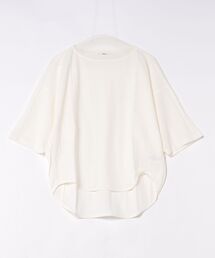 Jines（ジネス）の「ナチュラルスムース7分袖トップス（Tシャツ/カットソー）」