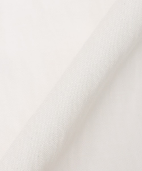 Jines(ジネス)の「ナチュラルスムース7分袖トップス(Tシャツ/カットソー・レディース・ブルー/チャコールグレー/ベージュ/ホワイト・38)」の12枚目の写真
