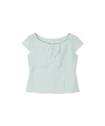 Yuje（ユジェ）の「FRONT WRAP BLOUSE (4color, 2size)（シャツ/ブラウス）」