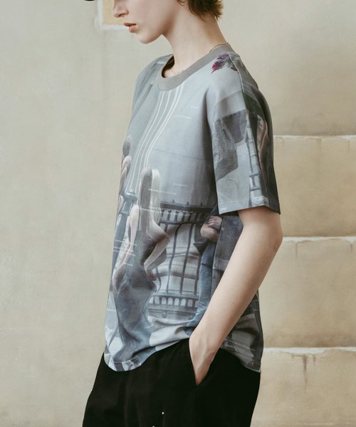Knuth Marf(クヌースマーフ)の「【Knuth Marf】クヌースマーフ school graphic tee(Tシャツ/カットソー・レディース・マルチ・FREE)」の8枚目の写真