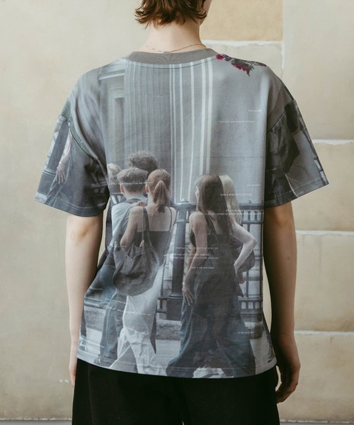 Knuth Marf(クヌースマーフ)の「【Knuth Marf】クヌースマーフ school graphic tee(Tシャツ/カットソー・レディース・マルチ・FREE)」の9枚目の写真