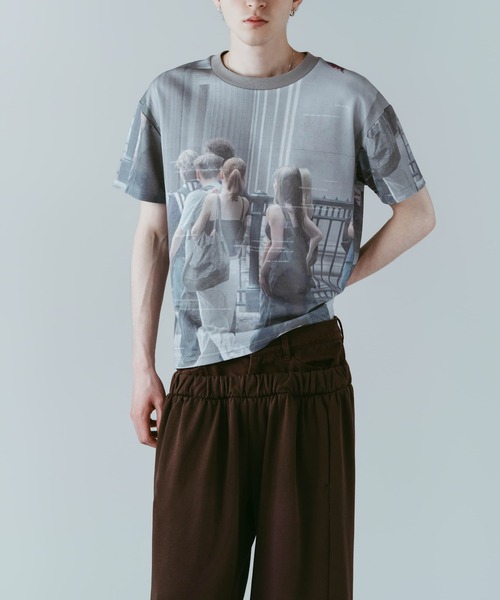 Knuth Marf(クヌースマーフ)の「【Knuth Marf】クヌースマーフ school graphic tee(Tシャツ/カットソー・レディース・マルチ・FREE)」の5枚目の写真