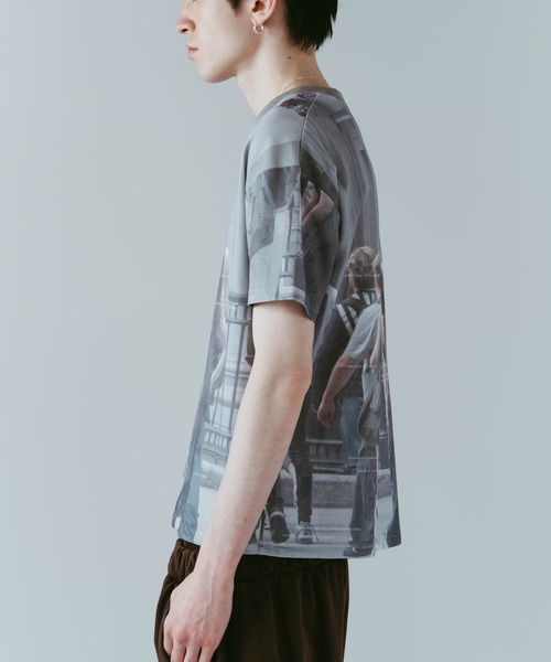 Knuth Marf(クヌースマーフ)の「【Knuth Marf】クヌースマーフ school graphic tee(Tシャツ/カットソー・レディース・マルチ・FREE)」の3枚目の写真