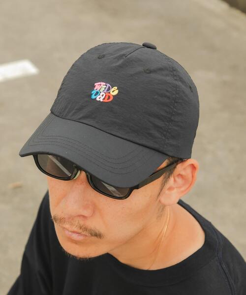 URBAN RESEARCH(アーバンリサーチ)の「Wide Dad GRAPHIC CAP WITH HATCH(キャップ・メンズ・ブラック/オレンジ/ネイビー・FREE)」の6枚目の写真