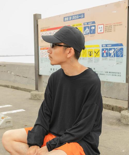 URBAN RESEARCH(アーバンリサーチ)の「Wide Dad GRAPHIC CAP WITH HATCH(キャップ・メンズ・ブラック/オレンジ/ネイビー・FREE)」の9枚目の写真