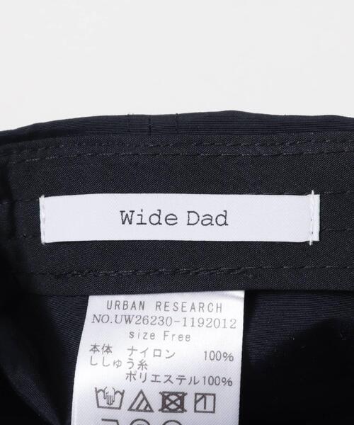 URBAN RESEARCH(アーバンリサーチ)の「Wide Dad GRAPHIC CAP WITH HATCH(キャップ・メンズ・ブラック/オレンジ/ネイビー・FREE)」の13枚目の写真