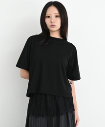 『DAESE TOKYO/デセトウキョウ』レースセットレイヤードTシャツ