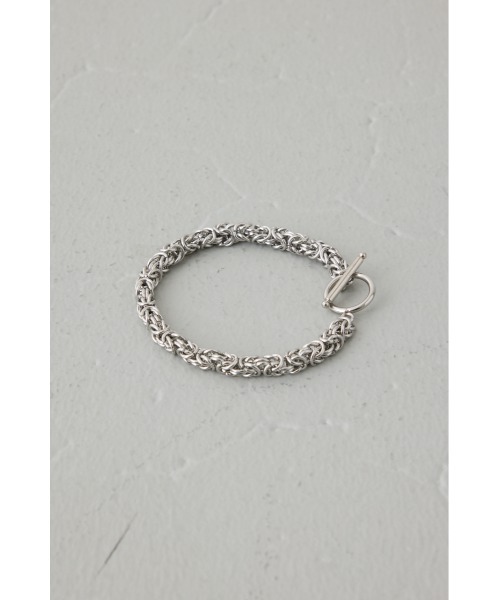 AZUL by moussy(アズールバイマウジー)の「ビザンチンチェーンブレスレット(ブレスレット・メンズ・シルバー・FREE)」の9枚目の写真