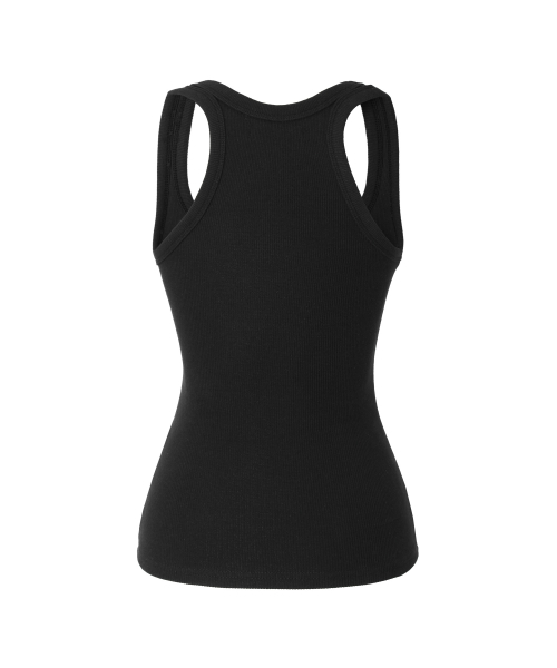 Muted Tank Top (black)（Tシャツ/カットソー）｜KHAKIPOINT（カーキ