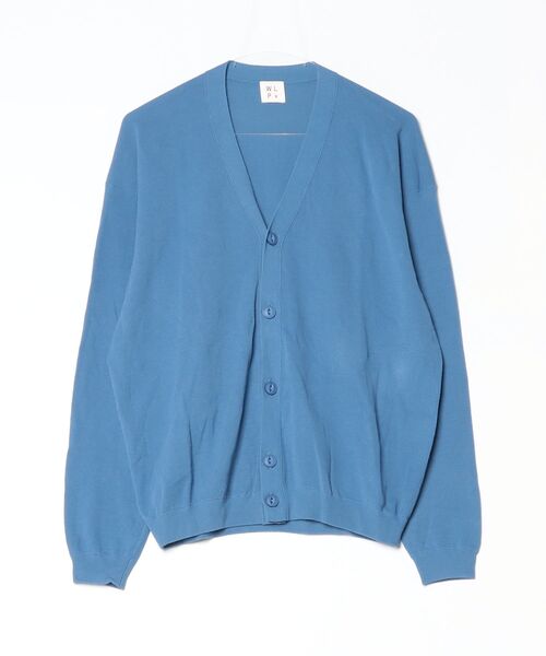 fridge(フリッジ)の「【WLP】ダブルエルピー HIGH TWIST COTTON CARDIGAN(カーディガン/ボレロ・メンズ・グリーン/イエロー/ラベンダー/ブルー・MEDIUM/LARGE)」の2枚目の写真