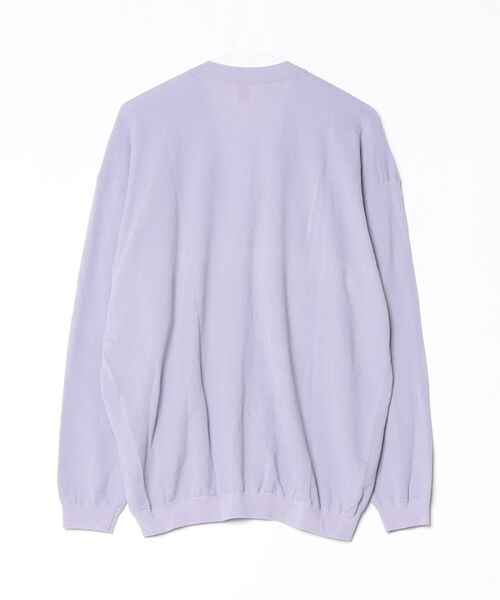 fridge(フリッジ)の「【WLP】ダブルエルピー HIGH TWIST COTTON CARDIGAN(カーディガン/ボレロ・メンズ・グリーン/イエロー/ラベンダー/ブルー・MEDIUM/LARGE)」の5枚目の写真