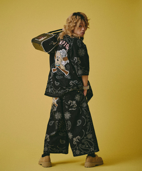 GALFY(ガルフィー)の「『GALFY/ガルフィー』プチ家出BAG【Z】(ボストンバッグ・レディース・ブラック/ピンク・FREE)」の8枚目の写真