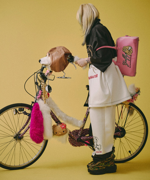 GALFY(ガルフィー)の「『GALFY/ガルフィー』プチ家出BAG【Z】(ボストンバッグ・レディース・ブラック/ピンク・FREE)」の12枚目の写真