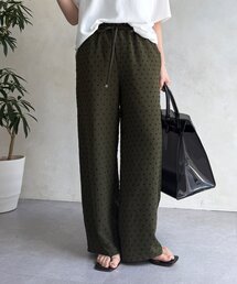 【WEB限定】カットドビーイージーパンツ