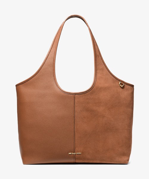 MICHAEL KORS(マイケルコース)の「HENLY レザー アンド スエード トートバッグ ラージ(トートバッグ・レディース・ブラウン系・FREE)」の1枚目の写真
