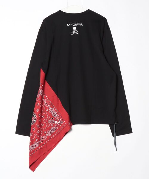 mastermind JAPAN(マスターマインド)の「SIDE BANDANNA LS TEE(Tシャツ/カットソー・メンズ・ブラック系その他・XL)」の2枚目の写真