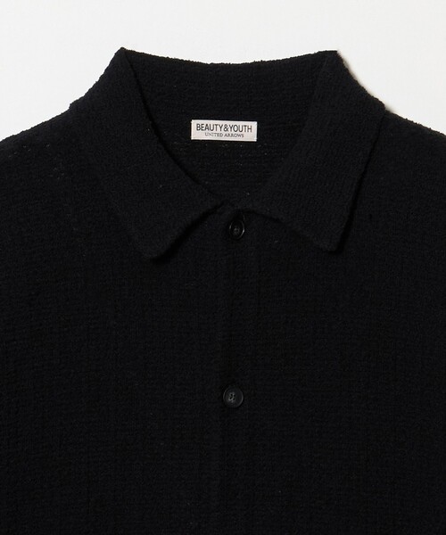 BEAUTY&YOUTH UNITED ARROWS(ビューティーアンドユースユナイテッドアローズ)の「ブークレ ツイードライク ニット シャツ ウォッシャブル(シャツ/ブラウス・メンズ・マスタード/ブラック・L/M/S/XL)」の17枚目の写真