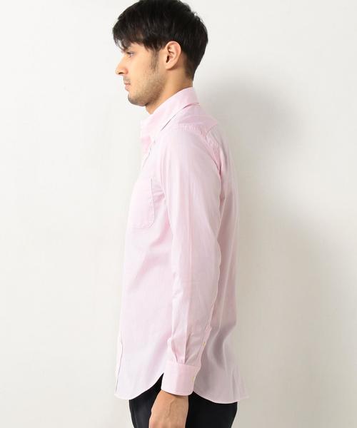 UNITED ARROWS（ユナイテッドアローズ）の「◎UAS オックス ボタンダウン シャツ◆（シャツ/ブラウス・メンズ・ライトピンク・MEDIUM/LARGE/X-SMALL/SMALL）」の5枚目の写真