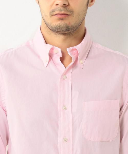 UNITED ARROWS（ユナイテッドアローズ）の「◎UAS オックス ボタンダウン シャツ◆（シャツ/ブラウス・メンズ・ライトピンク・MEDIUM/LARGE/X-SMALL/SMALL）」の7枚目の写真