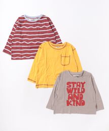 LSP WOW（エルエスピーワオ）の「【LSP WOW!】3枚セット/アソート長袖Tシャツ（Tシャツ/カットソー）」