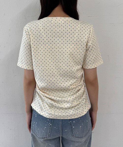 CIAOPANIC（チャオパニック）の「スターシャーリングTEE（Tシャツ/カットソー・レディース・イエロー/ネイビー・FREE）」の19枚目の写真